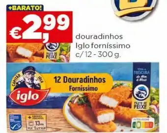 Bolama Palitos de peixe iglo promoção