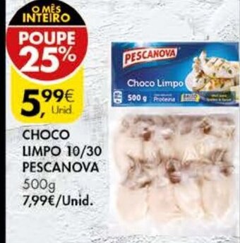 Choco Limpo 10/30 Pescanova 500g