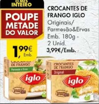 Crocantes de Frango Iglo 180g