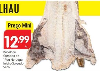Minipreço Bacalhau salgado promoção