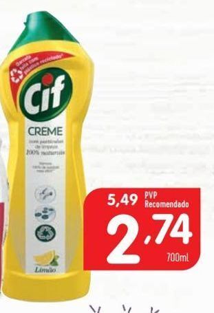 Minipreço Limpadores cif promoção