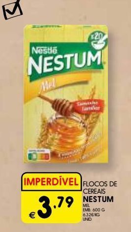 Cereais nestlé