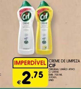 Meu Super Limpadores cif promoção