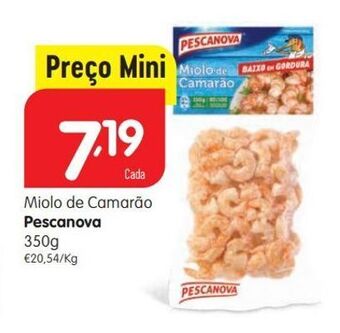 Minipreço Camarão pescanova promoção