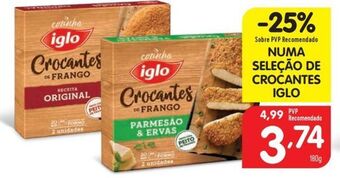 Minipreço Nuggets de frango iglo promoção