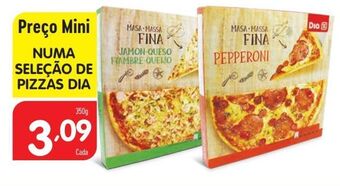Minipreço Pizza congelada promoção