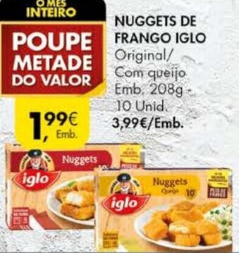 Nuggets de Frango Iglo 208g