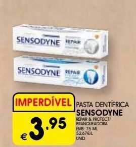 Pasta de dentes sensodyne