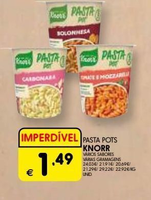 Macarrão knorr