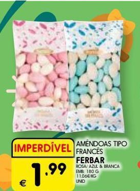 Meu Super Amêndoas ferbar promoção