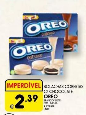 Bolacha recheada oreo
