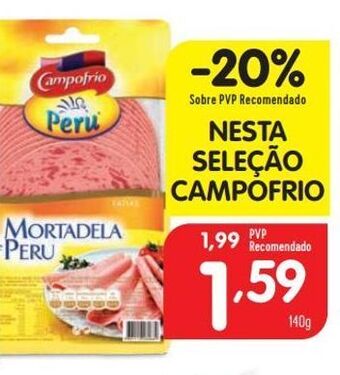 Minipreço Presunto de peru campofrio promoção