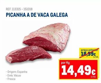 Makro Picanha promoção