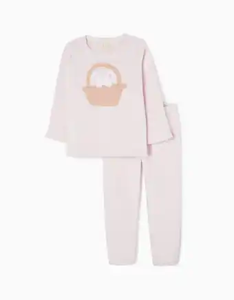 Pijama de peluche para menina 'mouse', rosa