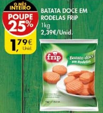 Batata Doce em Rodelas Frip 1kg