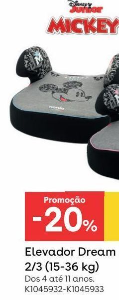 Elevador dream mickey 2/3 (15-36kg)