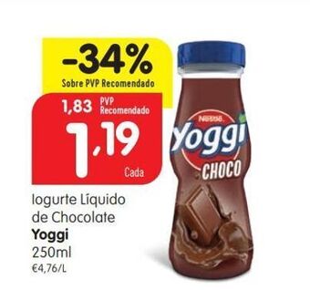 Achocolatado yoggi