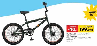 Bicicleta licorne jump bmx 20" freestyle