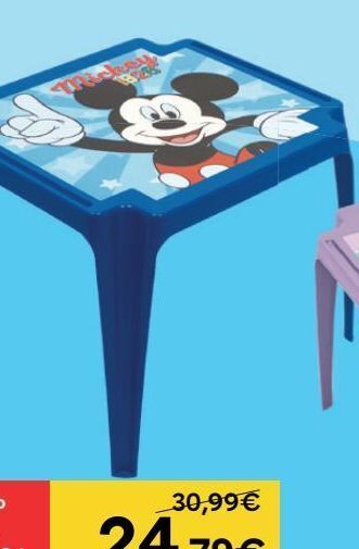 Mickey mouse - mesa monoblock mickey mouse (vários modelos)