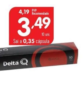 Minipreço Cápsulas de café delta q promoção