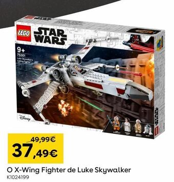 Toys R Us Lego star wars - o x-wing fighter de luke skywalker - 75301 promoção