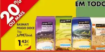 Pingo Doce Basmati Pingo Doce 1kg promoção