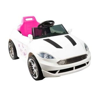 Sun & sport - carro elétrico branco de 6v