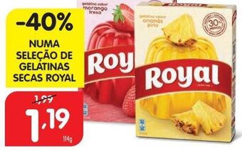 Minipreço Gelatina royal promoção
