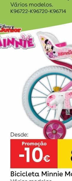 Toys R Us Minnie mouse - bicicleta 16 polegadas promoção