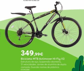 Toys R Us Bicicleta mtb actimover hi-fly v2 promoção