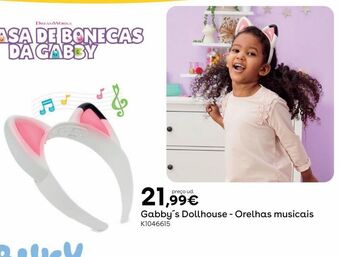 Gabby´s dollhouse - orelhas musicais