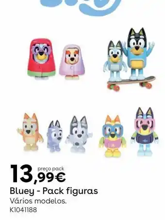 Bluey - pack figuras (vários modelos)