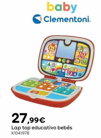 Lap top educativo bebés