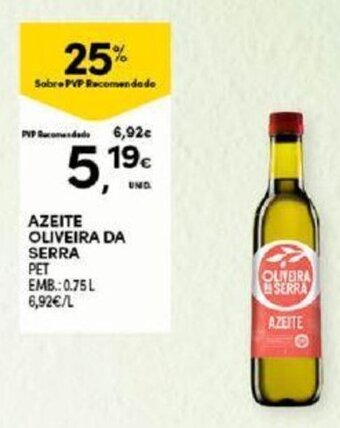 Continente Azeite Oliveira da Serra 0.75L promoção