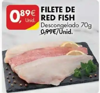 Pingo Doce Filete de Red Fish 70g promoção