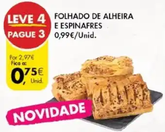 Pingo Doce Folhado de Alheira E Espinafres promoção