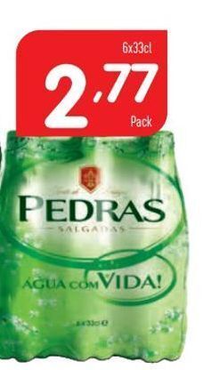 Minipreço Água pedras salgadas promoção