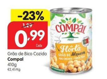 Minipreço Grão de bico compal promoção