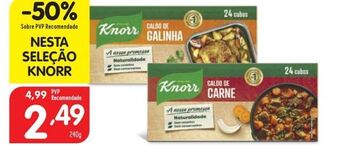 Minipreço Sopa knorr promoção