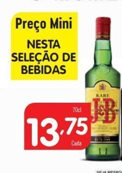 Minipreço Uísque j&b promoção
