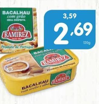 Minipreço Bacalhau ramirez promoção