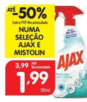 Minipreço Limpadores ajax promoção