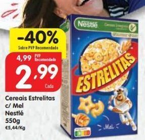 Minipreço Cereais estrelitas promoção