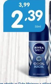 Minipreço Desodorizante nivea men promoção
