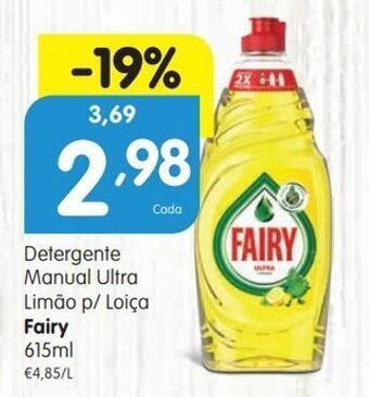 Minipreço Detergente lavalouça fairy promoção