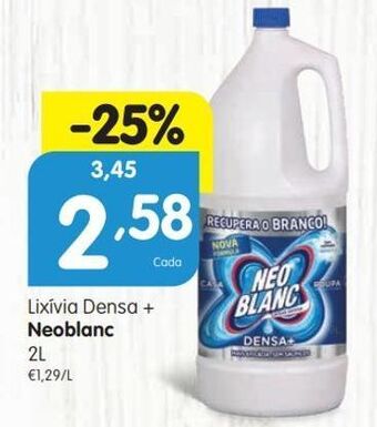 Minipreço Lexívia neoblanc promoção