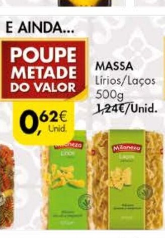Pingo Doce Milaneza Massa promoção