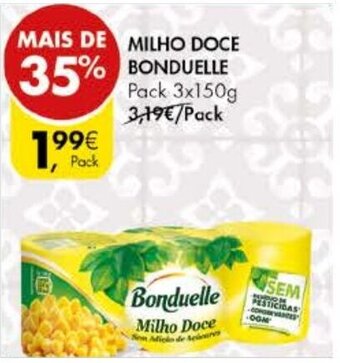 Milho Doce Bonduelle 3x150g