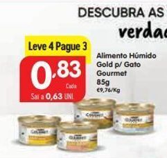 Minipreço Ração para gatos gourmet promoção