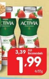 Minipreço Iogurte activia promoção